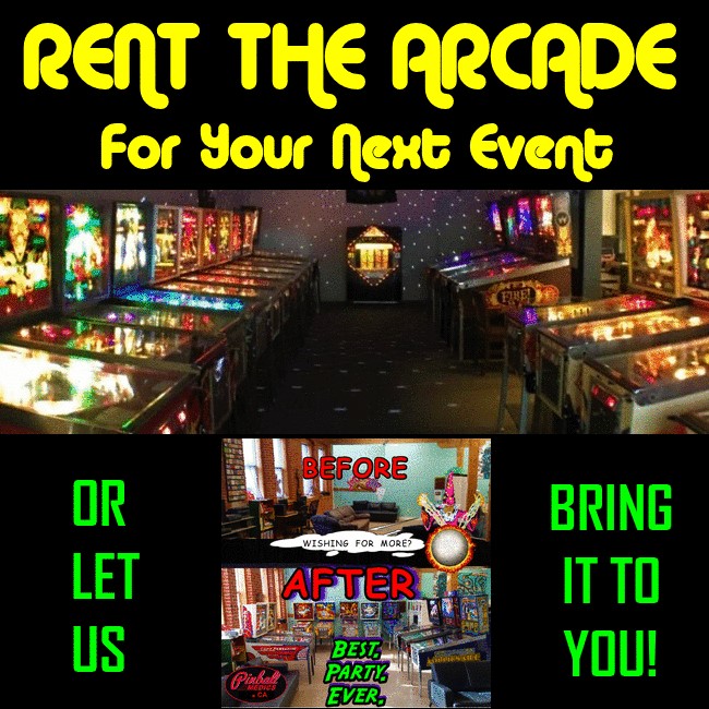 Event Rental – Private or Corporate